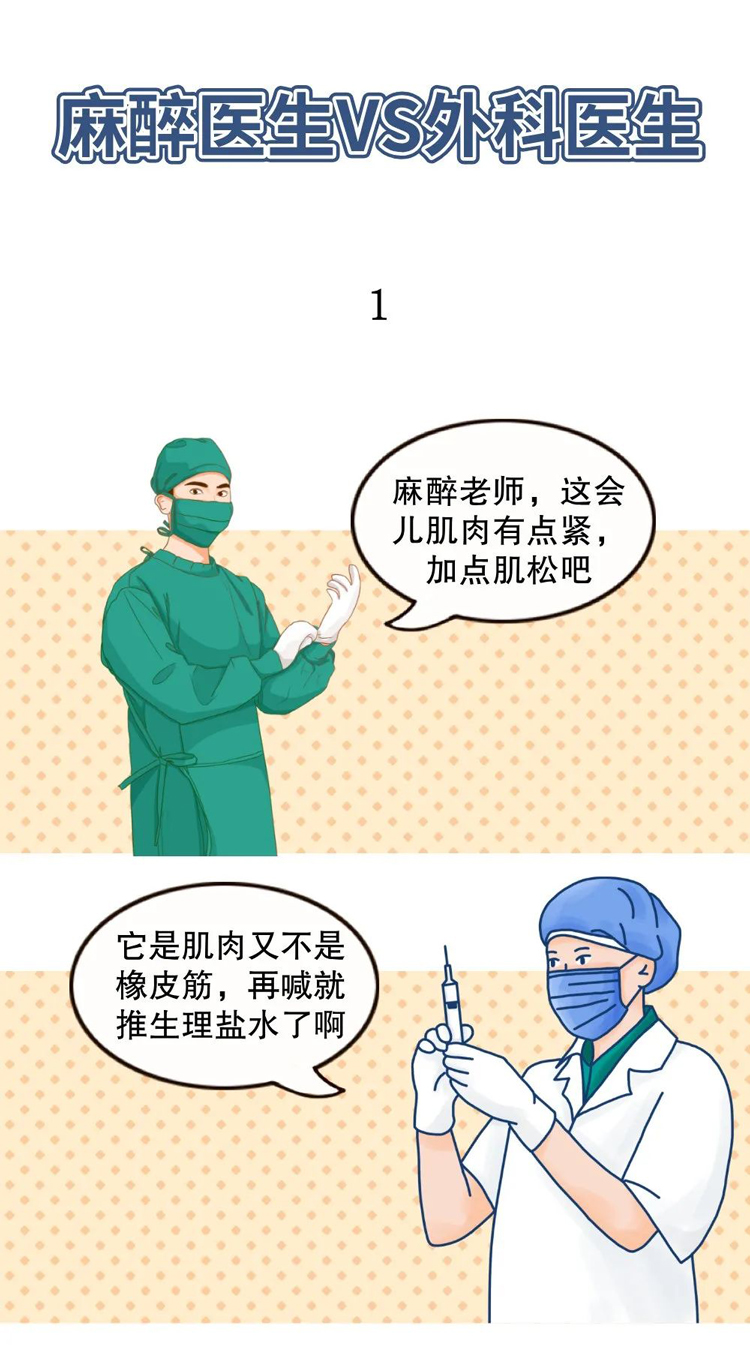 麻醉醫(yī)生(shēng)和(hé)外(wài)科(kē)老(lǎo)表的(de)手術(shù)室聊天記錄(圖1)